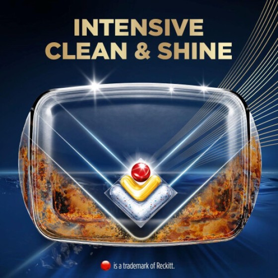 Finish Ultimate Plus Infinity Shine Tablet Pencuci Piring dalam Jumlah Besar | Aroma: Lemon